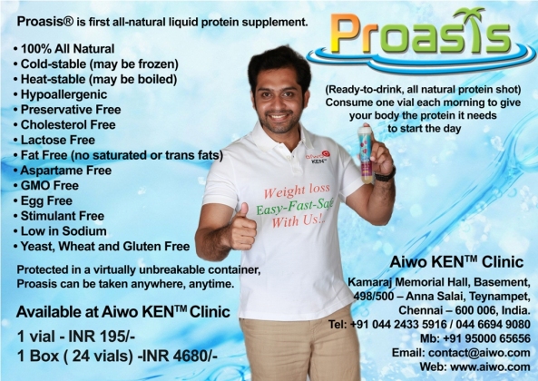 Proasis Now Available at Aiwo KEN Clinic